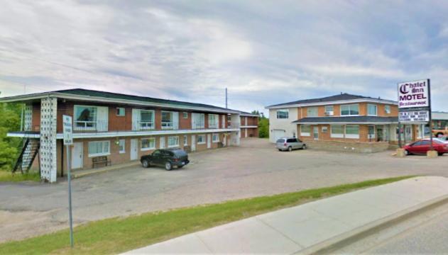 Chalet Inn Motel ドライデン エクステリア 写真